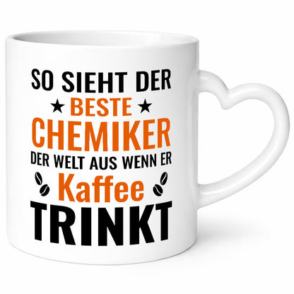 Kaffee trinkt: Chemiker | Chemie Labor lustiger Spruch Geschenk Humor