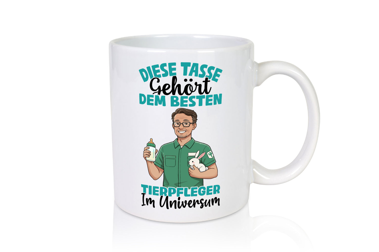 Im Universum: Tierpfleger | Pflegeberuf Tierheim Humor Arbeit Kollegen Büro
