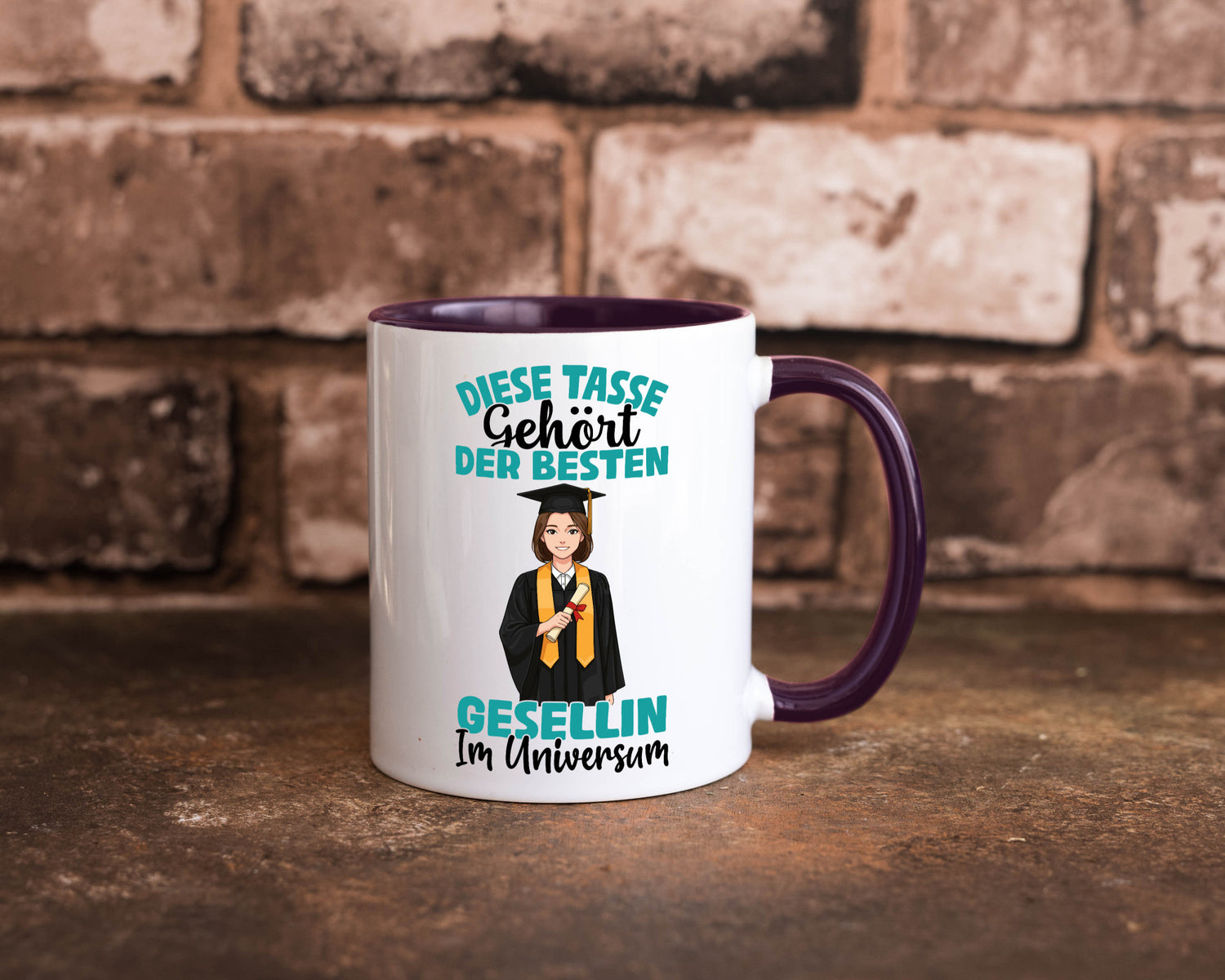 Im Universum: Gesellin | Handwerkerinnen lustiger Spruch Geschenk Humor
