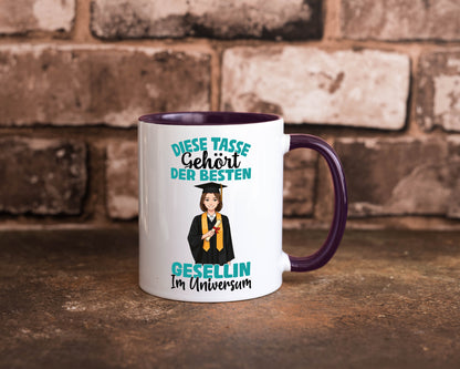 Im Universum: Gesellin | Handwerkerinnen lustiger Spruch Geschenk Humor