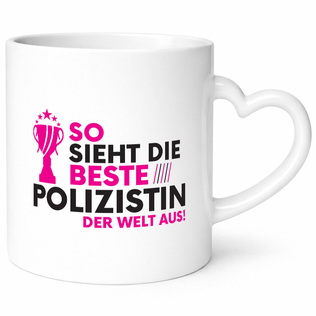 Die Weltbeste Polizistin | Beruf Polizei lustig Arbeit Kollegen Büro Geschenk