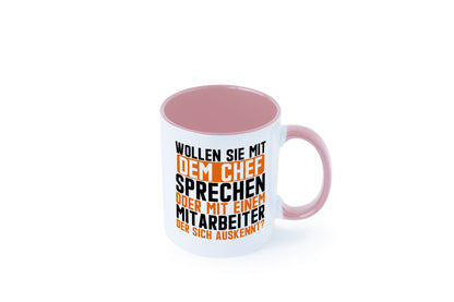 Wollen sie mit dem Chef Sprechen | Mitarbeiter Humor Arbeit Kollegen Büro