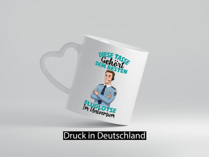 Im Universum: Fluglotse | Flugverkehr Flughafen lustig Humor Geschenkidee