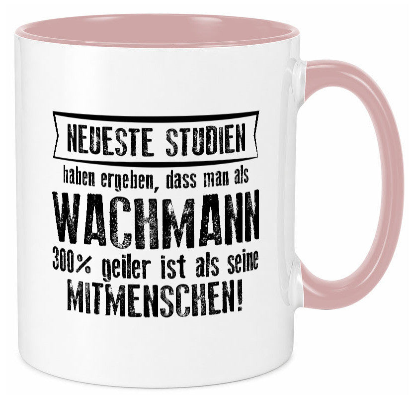 Neuste Studien: Wachmann | Wachpersonal Nachtwächter Humor Geschenkidee Tasse