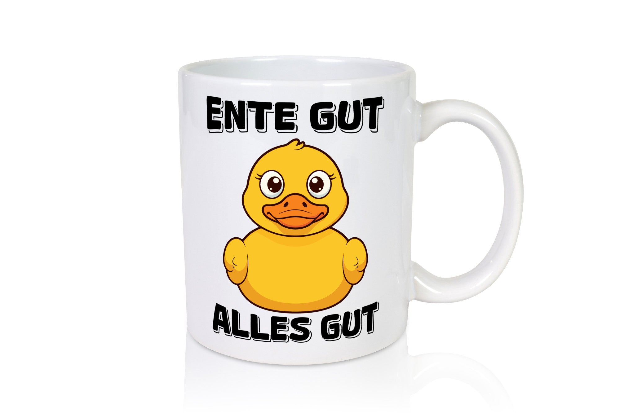 Ente gut alles | Quietscheente Badeente lustig Humor Geschenkidee Geschenk Tasse
