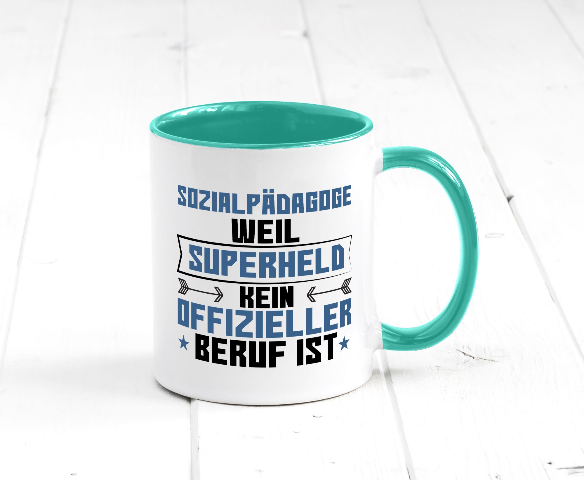 Superheld Sozialpädagoge | Pädagoge lustig Humor Geschenkidee Geschenk Tasse