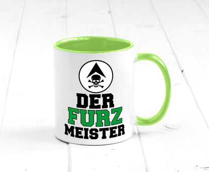 Der Furz Meister | Männer Tasse derber Humor Furzen lustiger Spruch Geschenk