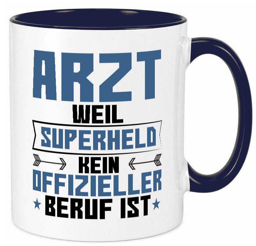 Superheld Arzt | Medizin Doktor Facharzt Geschenk Humor Geschenkidee lustiger