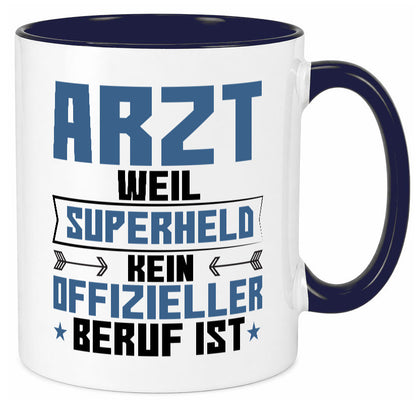 Superheld Arzt | Medizin Doktor Facharzt Geschenk Humor Geschenkidee lustiger
