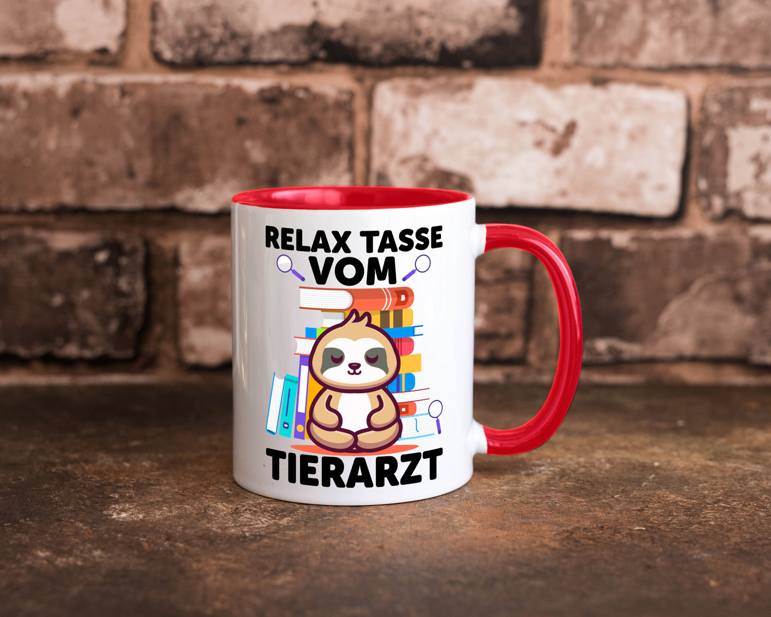 Relax Tasse: Tierarzt | Tiermedizin Mediziner Geschenkidee Tierliebhaber Humor