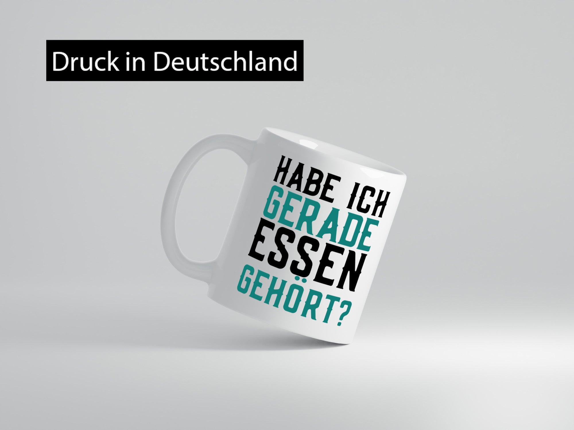 Habe ich Essen gehört | lustiger Spruch Vielfraß Gourmet Geschenkidee Humor