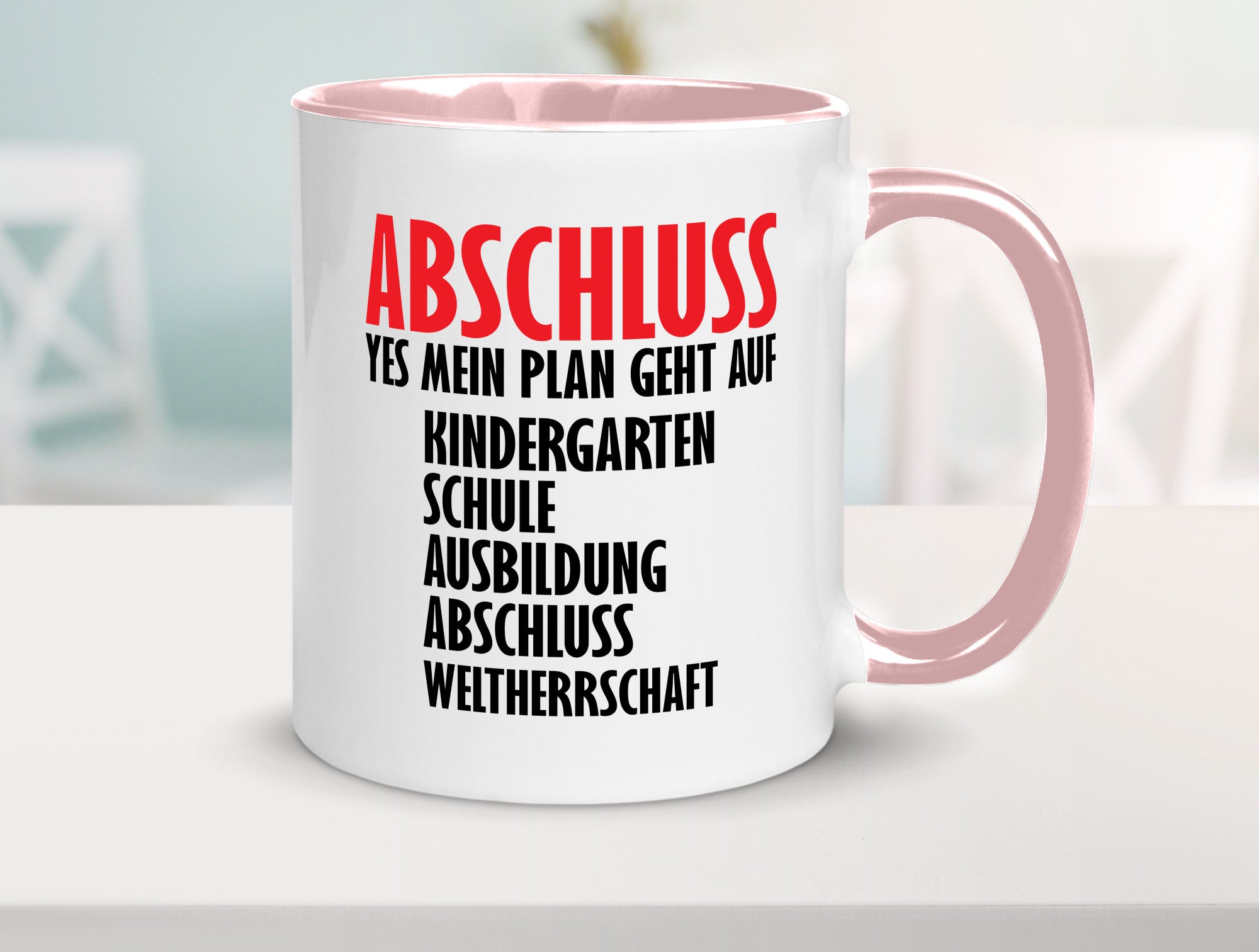Abschluss Bachelor Geschenkidee Humor Tasse