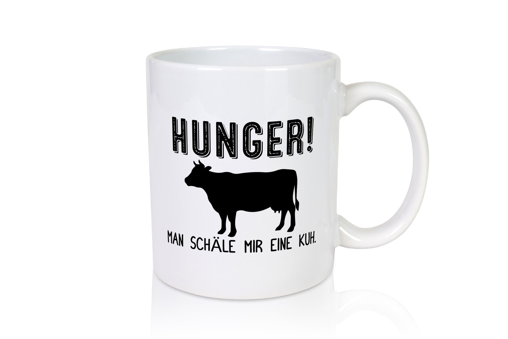 HUNGER! Man schäle mir eine Kuh | Fleischliebhaber Geschenk Humor Geschenkidee