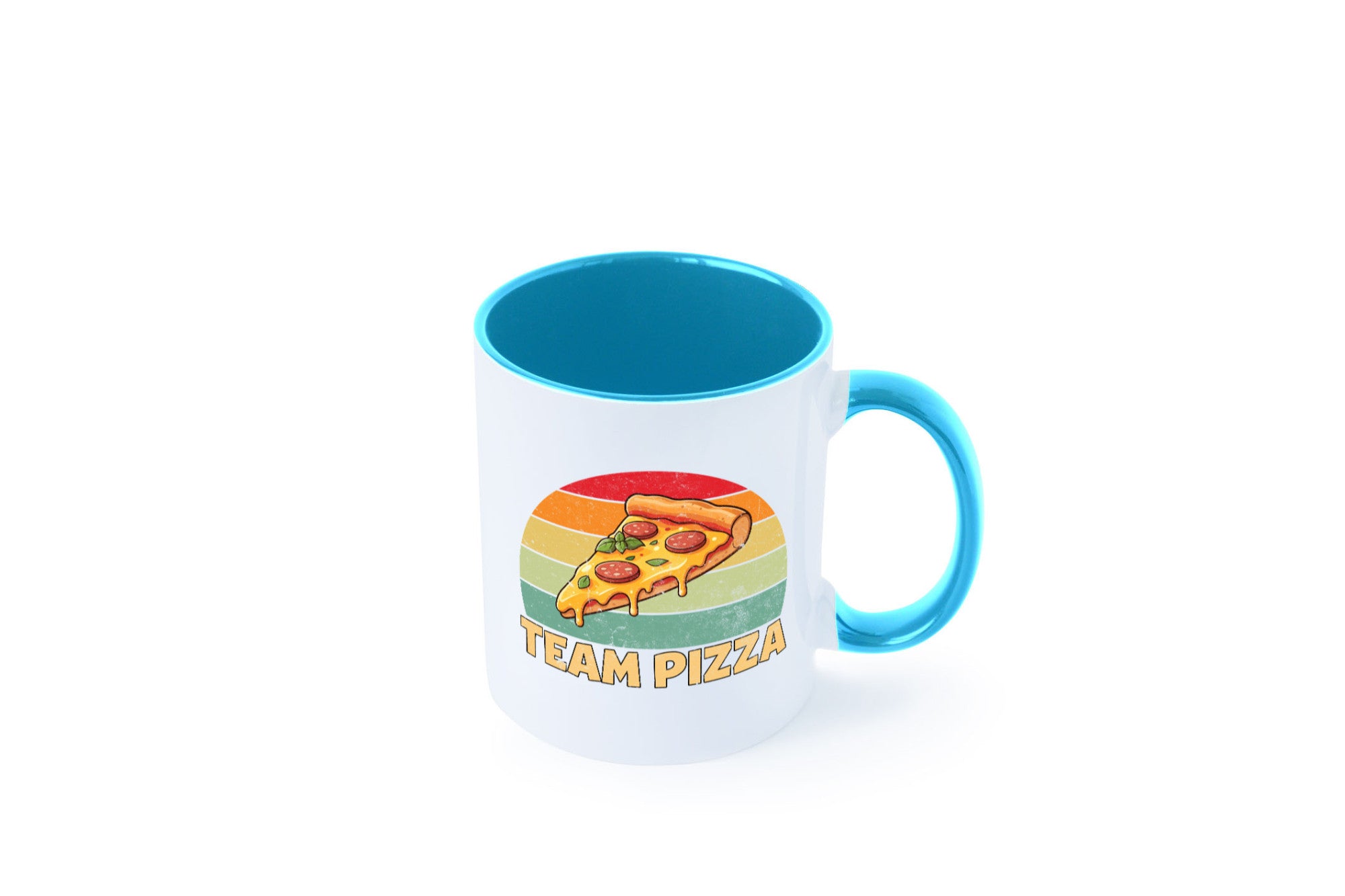Team Pizza | Pizzaliebhaber Lover v2 Geschenkidee Humor Tasse