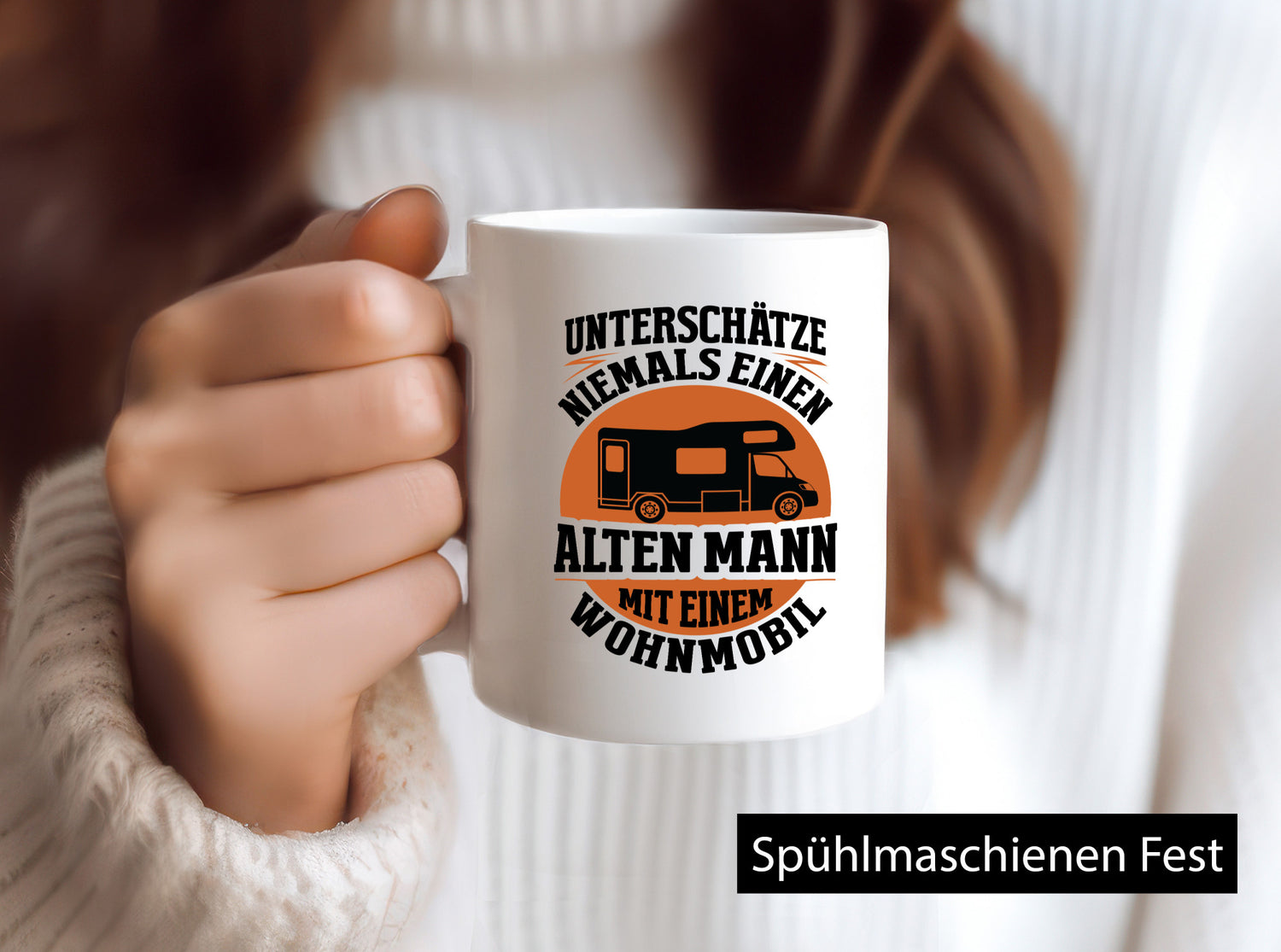 Alter Mann | Wohnmobil Geschenk Humor Geschenkidee lustiger Spruch Tasse