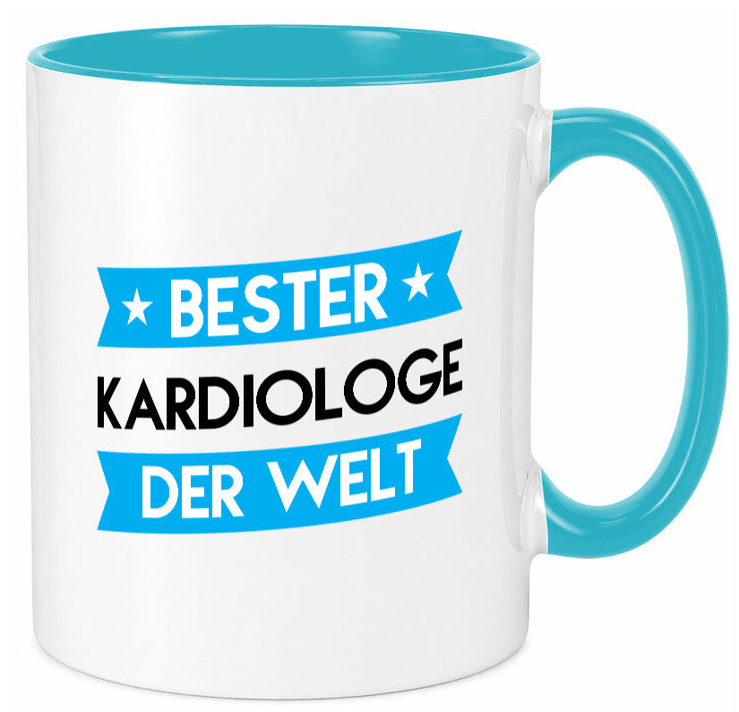 Bester Kardiologe | Kardiologie Geschenk Humor Geschenkidee lustiger Spruch Tasse
