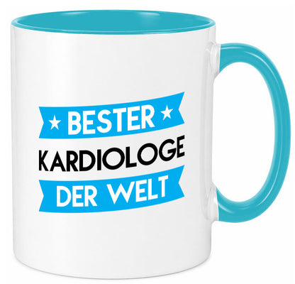 Bester Kardiologe | Kardiologie Geschenk Humor Geschenkidee lustiger Spruch Tasse