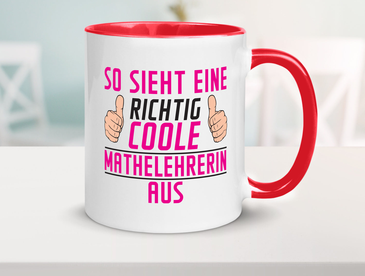 Richtig Coole Mathelehrerin | Lehrer Mathe lustiger Spruch Geschenk Humor