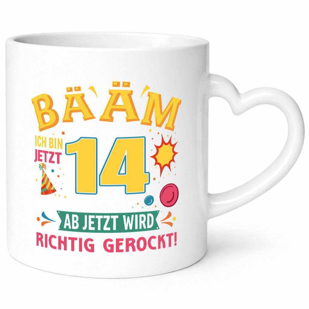 14. Geburtstag | 14 Jahre ab jetzt wird richtig gerockt lustig Geschenkidee