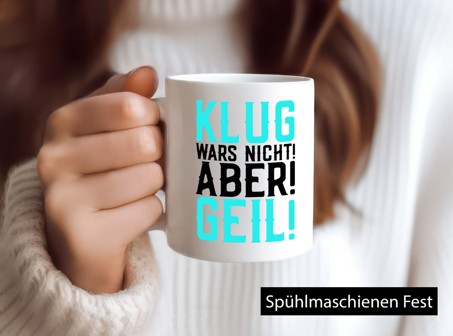 Klug wars nicht aber geil | Party Teenager Spruch Geschenk Humor Geschenkidee