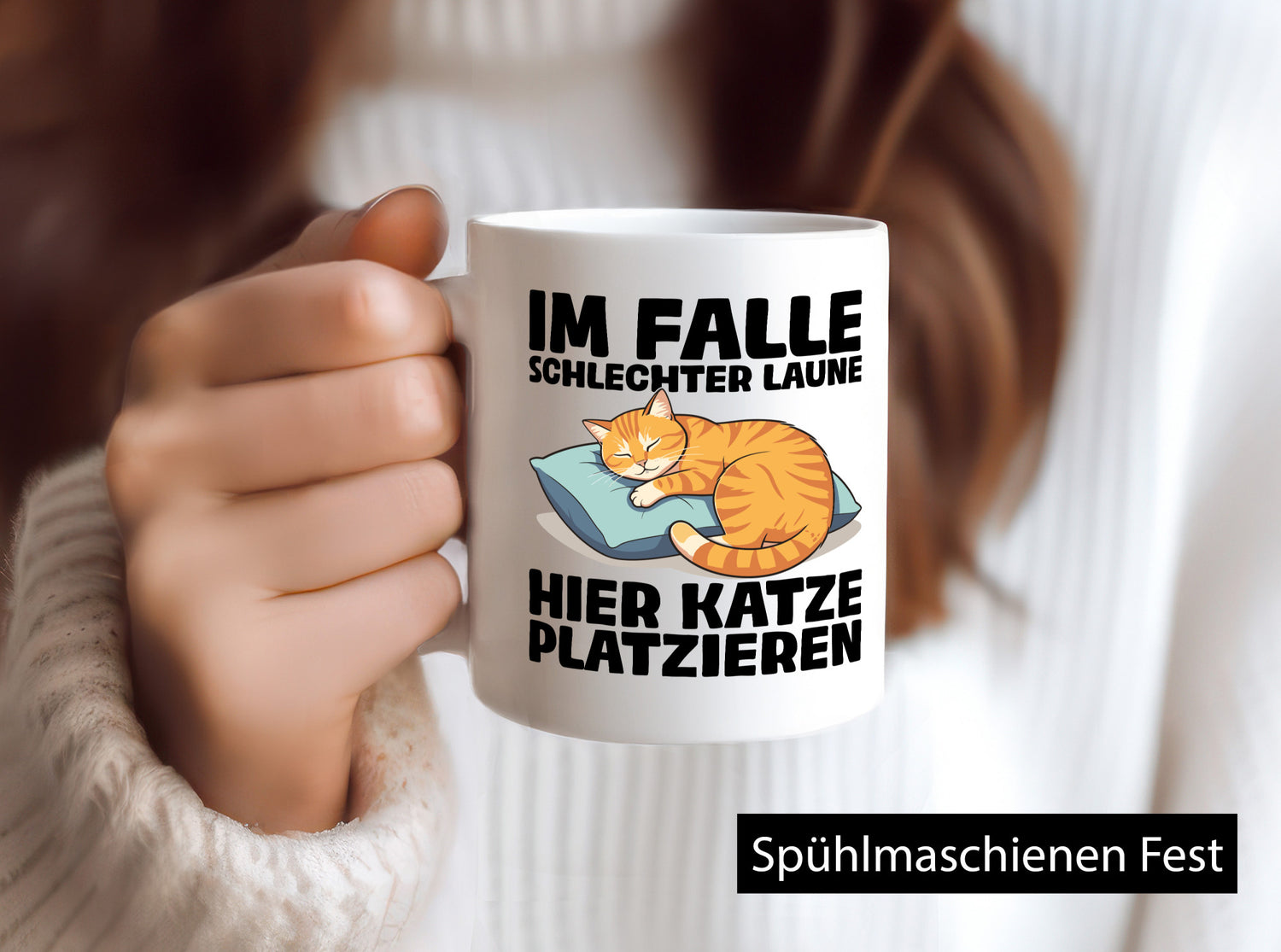 Schlechte Laune? Katze hier Plazieren | Katzen v2 Humor Tierliebhaber