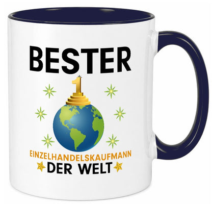 Welt Bester Einzelhandelskaufmann | Einzelhandel Humor Geschenkidee Tasse