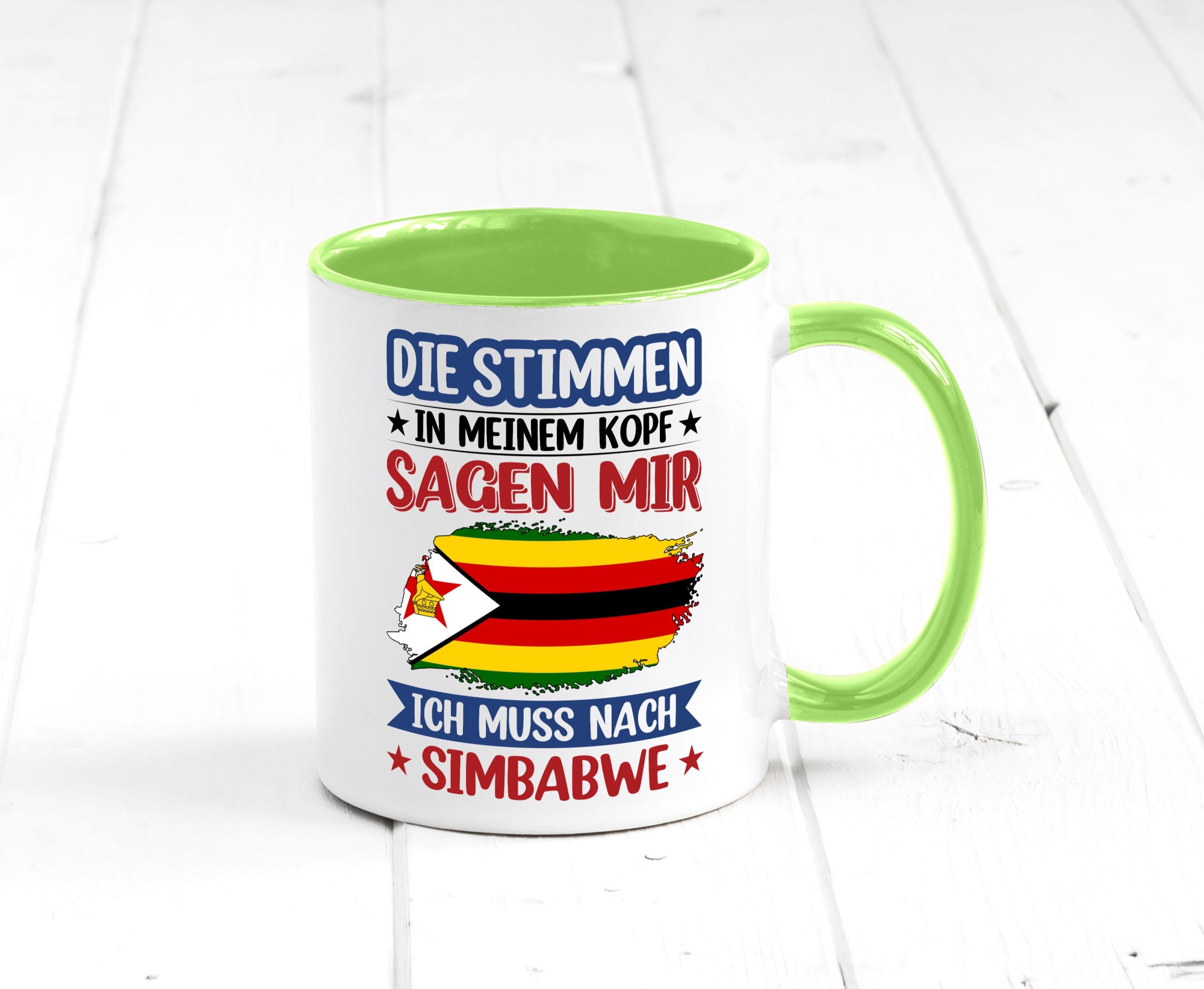 Simbabwe | Urlaub Stimmen in meinem Kopf Traumland v2 Geschenk Humor