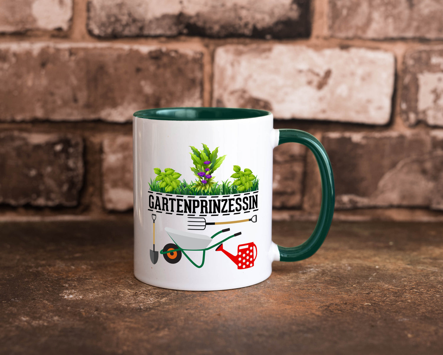 Gartenprinzessin | Gärtnerin Gartenliebhaber Geschenk Humor Geschenkidee