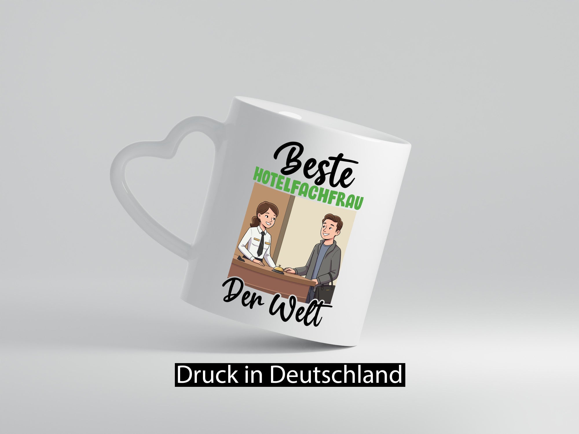 Beste Hotelfachfrau | Hotel v2 lustiger Spruch Geschenk Humor Geschenkidee Tasse