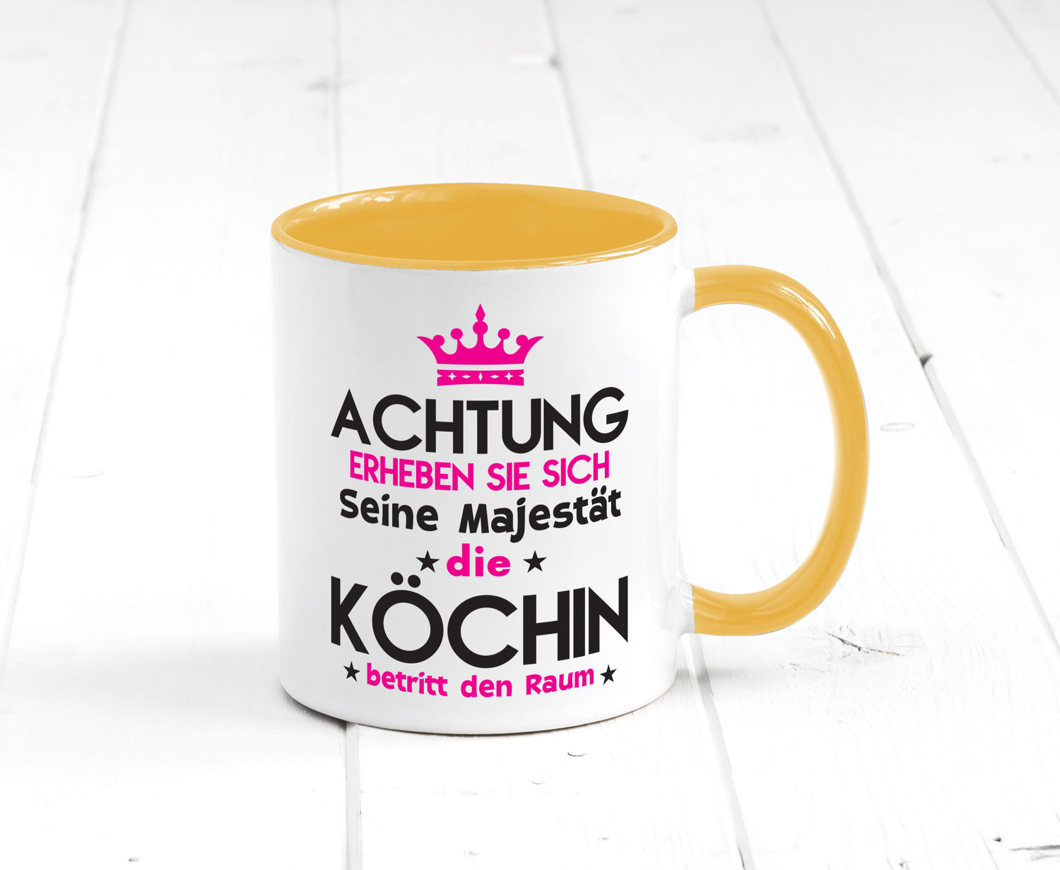 Seine Majestät Köchin | Chefköchin Chefkoch Humor Arbeit Kollegen Büro