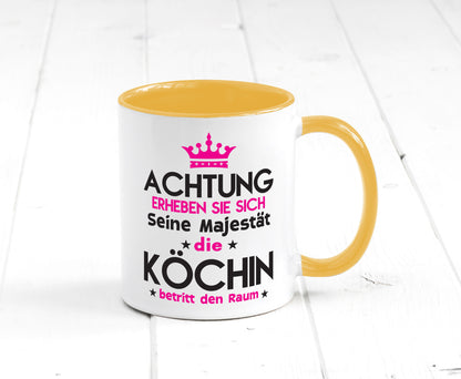 Seine Majestät Köchin | Chefköchin Chefkoch Humor Arbeit Kollegen Büro