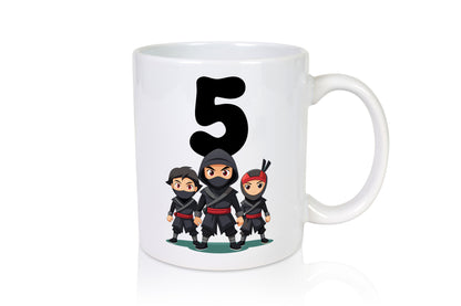 5. Geburtstag | 5 Jahre Ninja Humor Geschenkidee Tasse