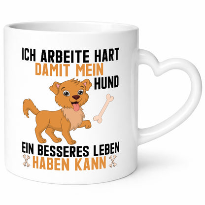 Ich Arbeite für meinen Hund | Schönes leben lustig Arbeit Kollegen Büro
