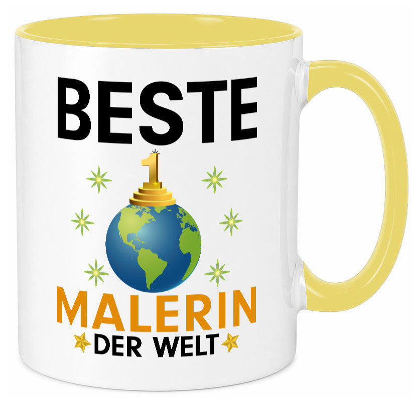 Welt Bester Malerin | Malerinnen Geschenk Humor Geschenkidee lustiger Spruch