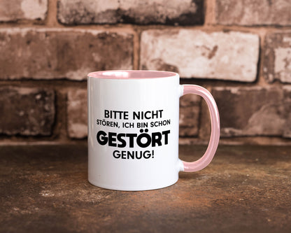 Bitte nicht stören | ich bin gestört Crazy lustig Humor Geschenkidee Geschenk