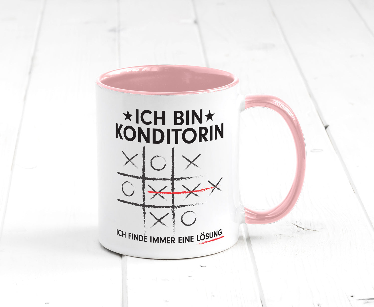 Löse Probleme: Konditorin | Konditorei lustiger Spruch Geschenk Humor