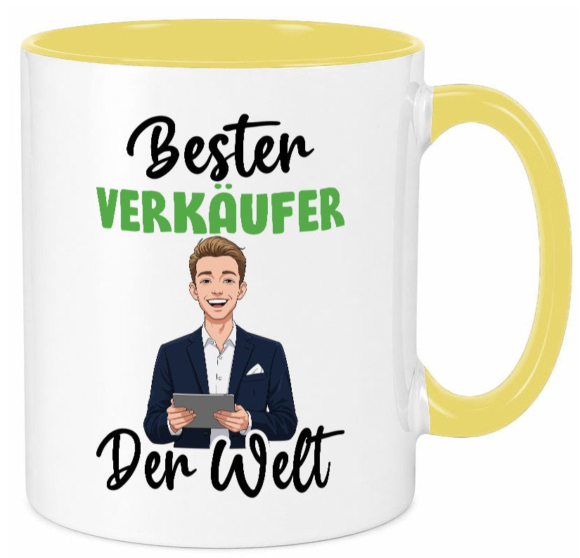 Bester Verkäufer | Kollege Verkaufsjob v2 Geschenkidee Arbeit Kollegen Büro Tasse