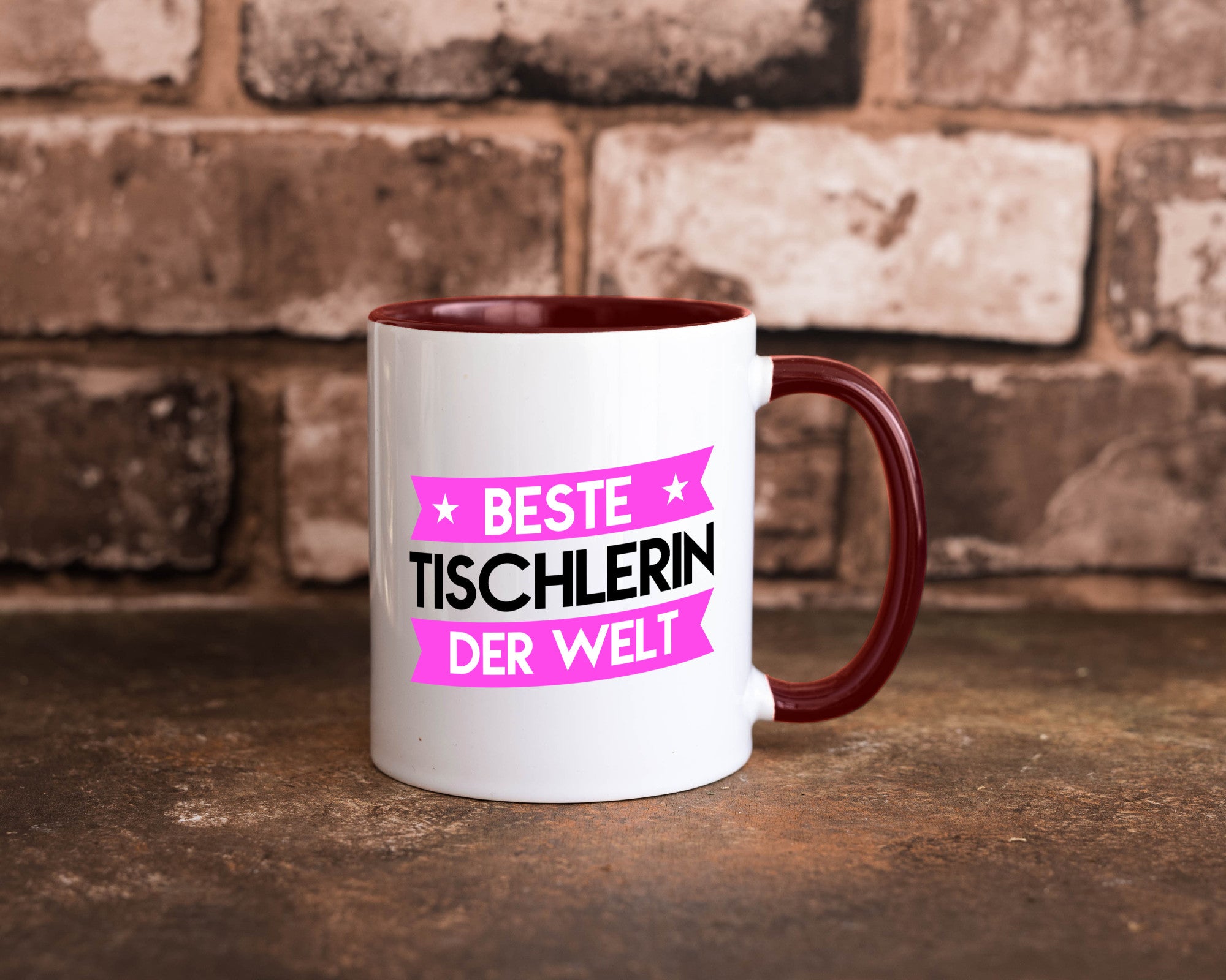 Beste Tischlerin | Tischlerei lustiger Spruch Geschenk Humor Geschenkidee Tasse
