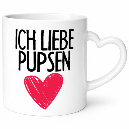 Ich liebe Pupsen Geschenkidee Humor Tasse
