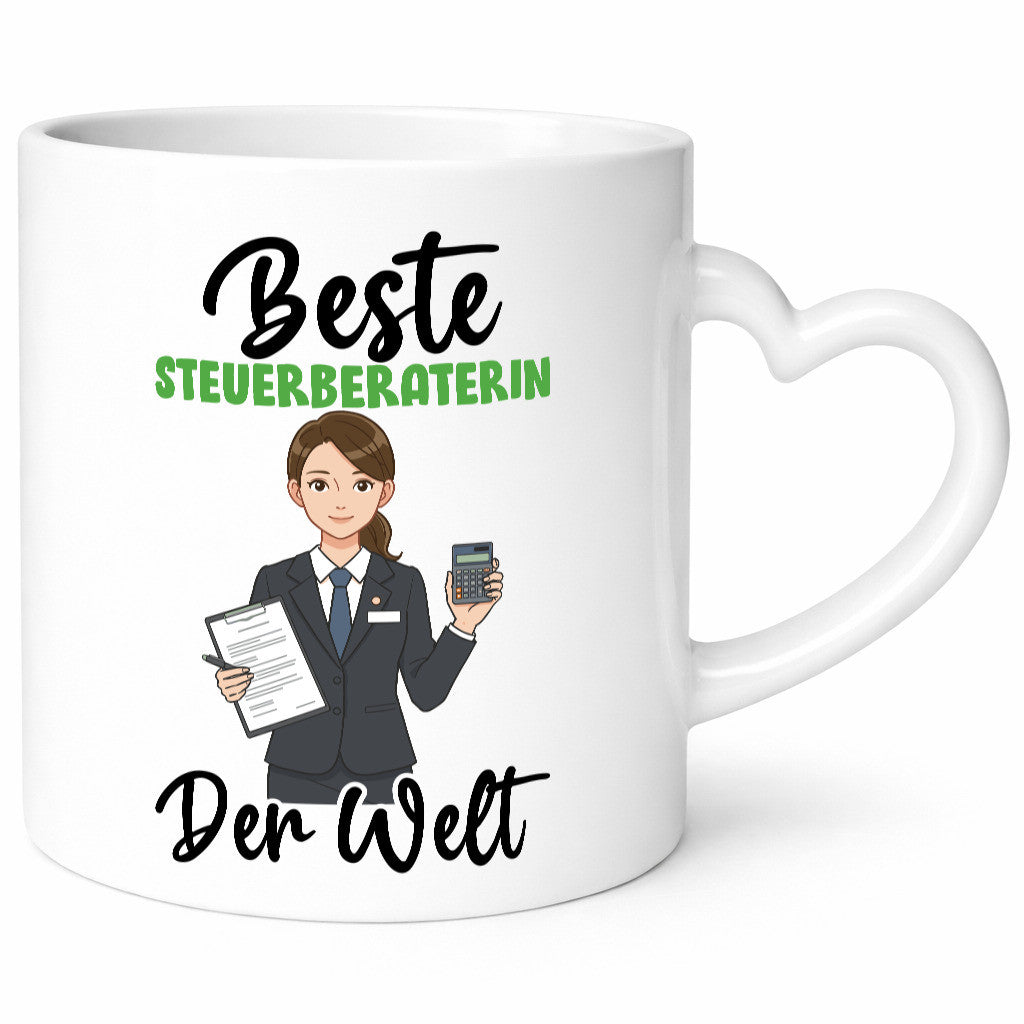 Beste Steuerberaterin | Steuer Beratung v2 Geschenkidee Humor Tasse