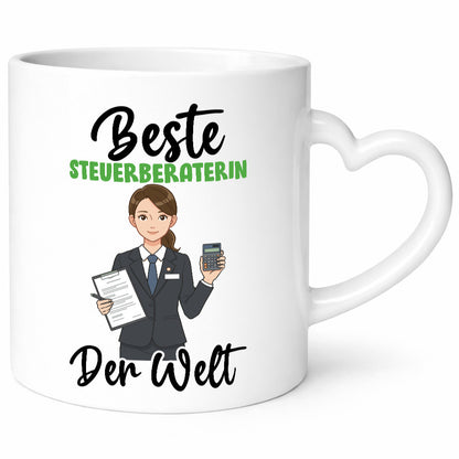 Beste Steuerberaterin | Steuer Beratung v2 Geschenkidee Humor Tasse