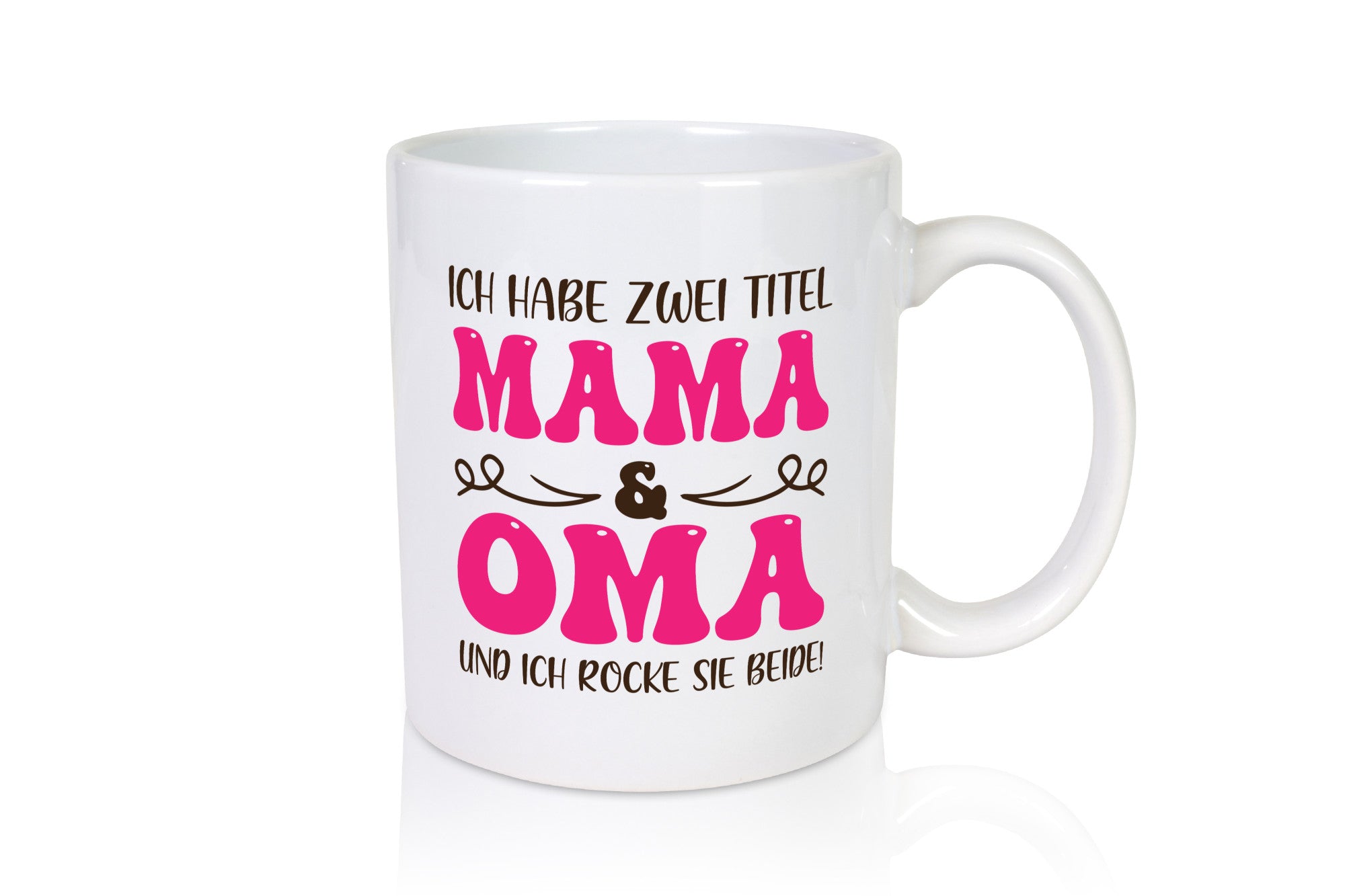 Mama &amp; Oma, rock beide | Scheifchen Geschenkidee Familie Humor Tasse