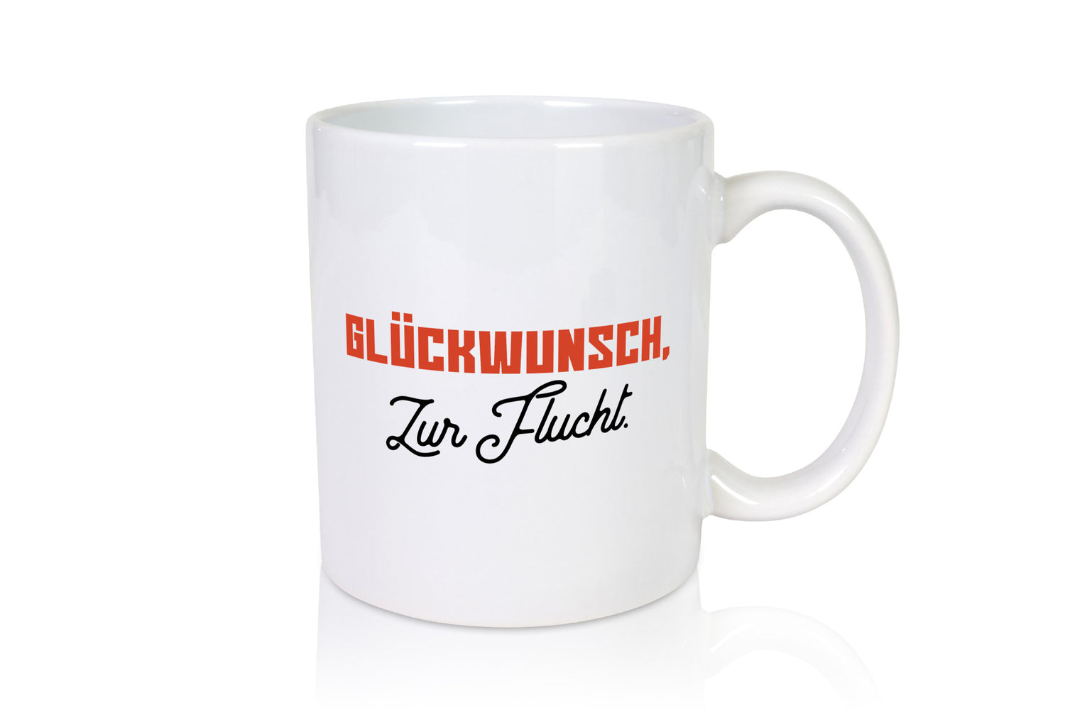 Glückwunsch zur Flucht | Kollegen Jobwechsel Abschied lustiger Spruch Geschenk