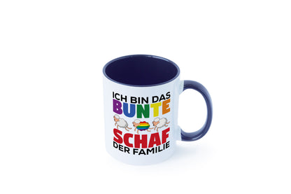 LGBTQ+ Tasse | Buntes Schaf Regenbogen Humor Geschenkidee