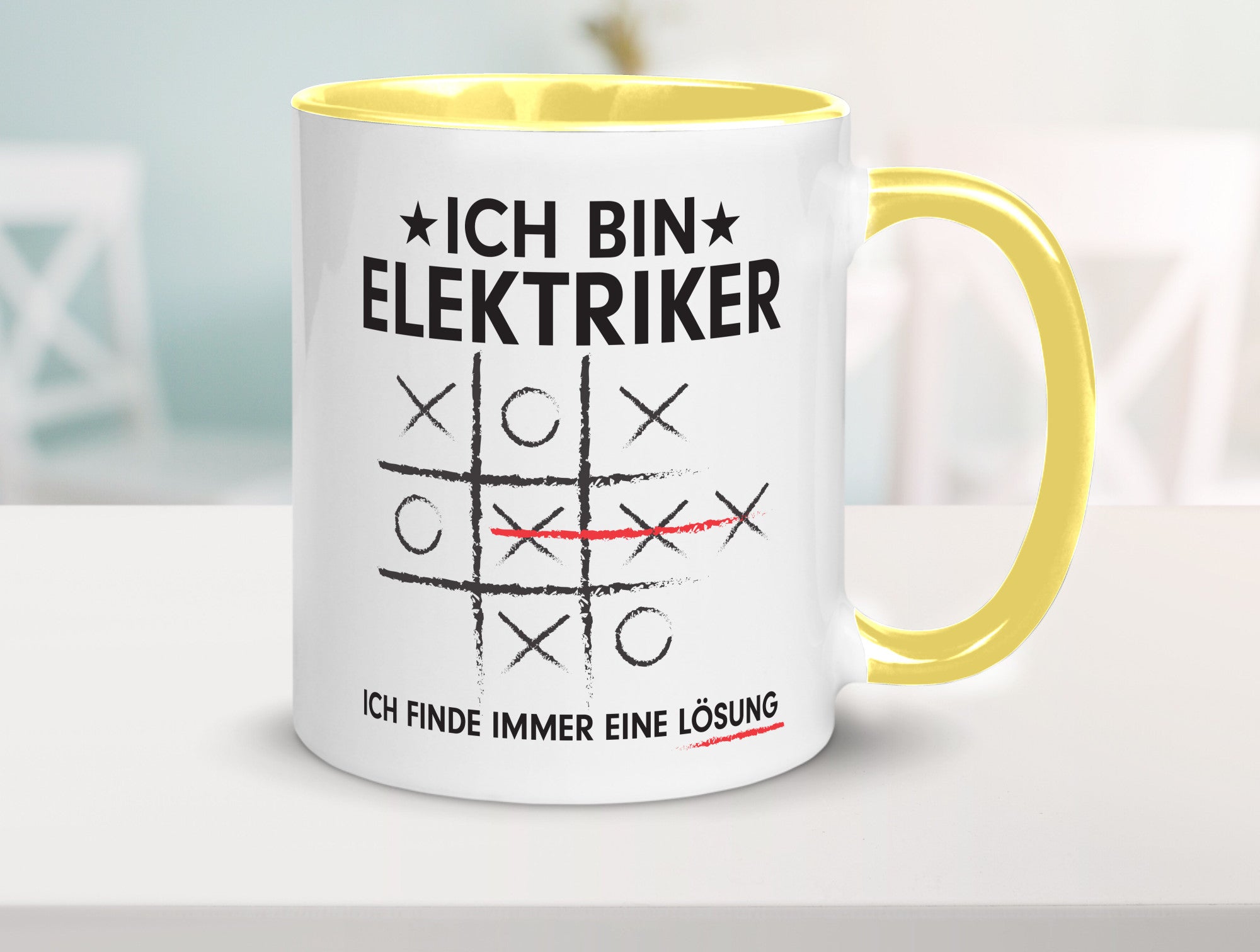 Lösung Finden: Elektriker | Elektronik Geschenk Humor Geschenkidee lustiger
