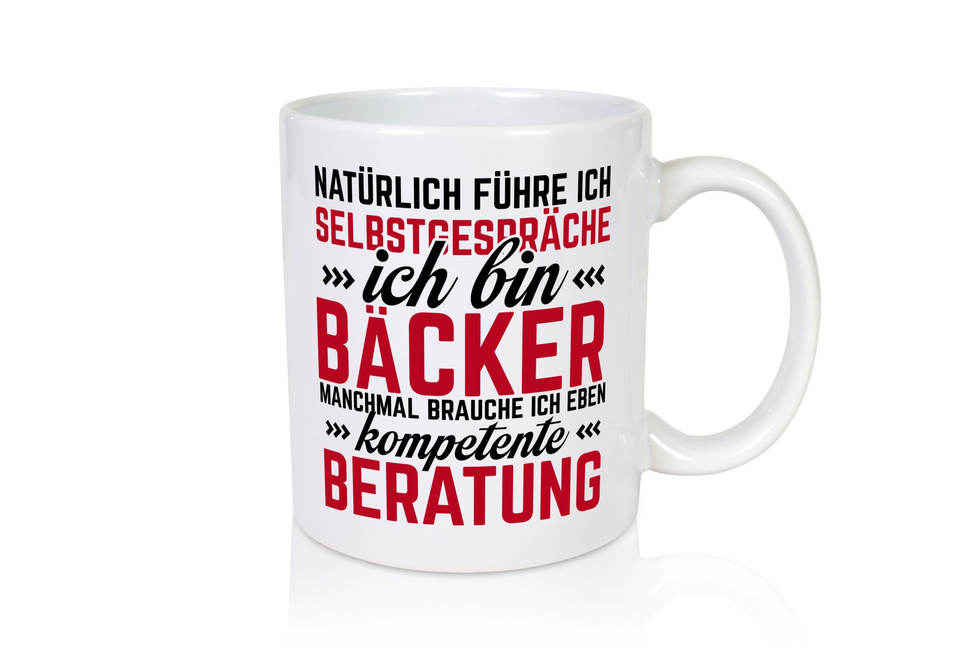 Selbstgespräche | Bäcker braucht Beratung Geschenk Humor Geschenkidee lustiger