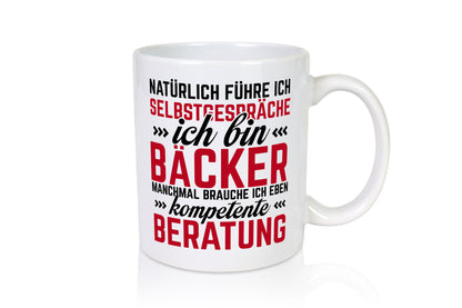 Selbstgespräche | Bäcker braucht Beratung Geschenk Humor Geschenkidee lustiger