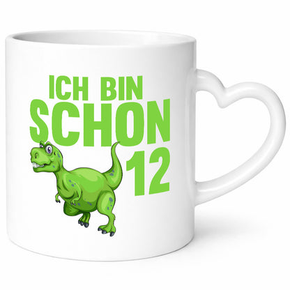 12. Geburtstag | 12 Jahre Dino Dinosaurier lustiger Spruch Geschenk