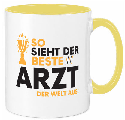 Der Weltbeste Arzt | Medizin Doktor Facharzt lustiger Spruch Geschenk Humor Tasse