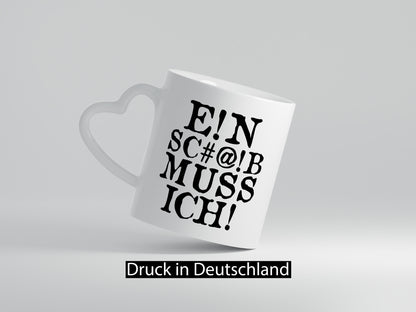 Einen Scheiß muss ich | Protest Teenager Humor lustiger Spruch Geschenk